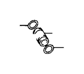 1992-1998 Toyota Supra OEM Water Pump Pipe O-ring